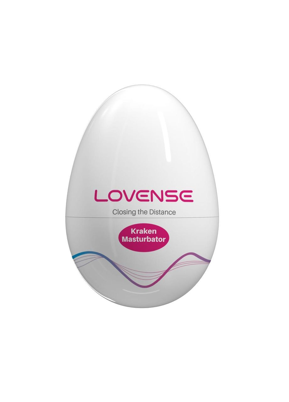 Мастурбатор-яйце Lovense Kraken masturbator egg, текстура-сюрприз No Brand (366878665)