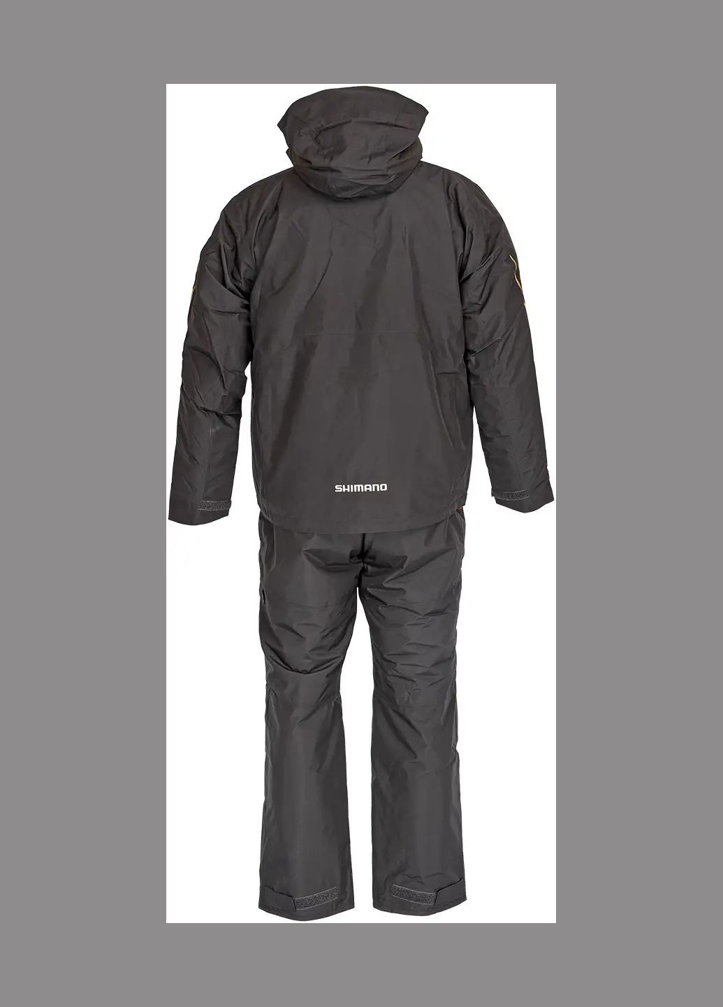 Черный демисезонный костюм himano nexus gore-tex warm uit rb-119t black Shimano
