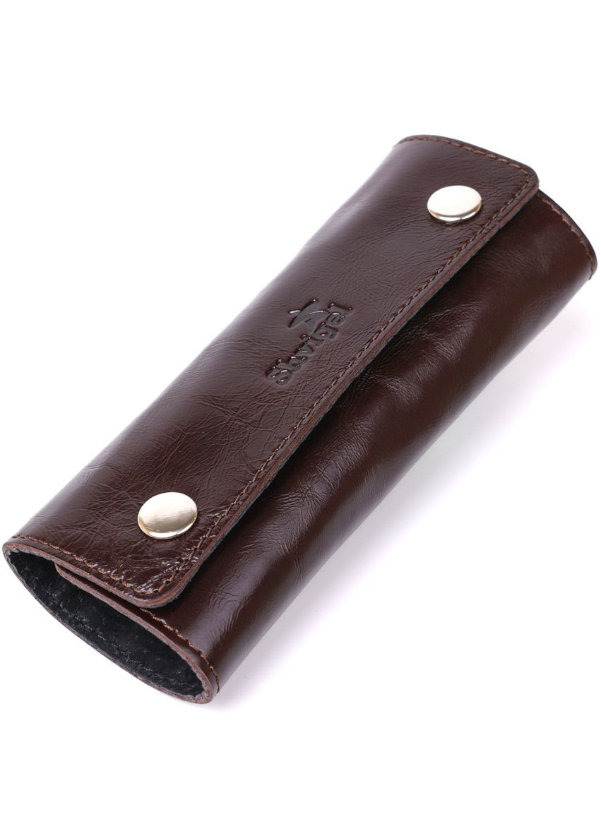 Зручна шкіряна ключниця 16534 Shvigel (331907407)