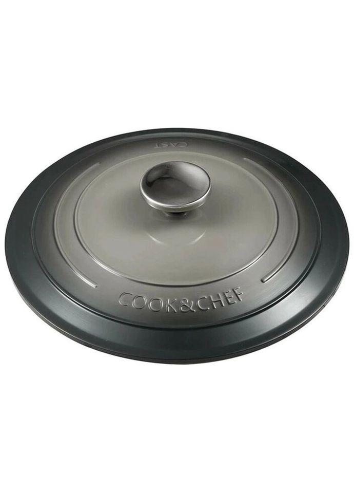 Каструля із кришкою Excalibur BG-36102-GY 28 см 6.5 л сіра Bergner (335972166)