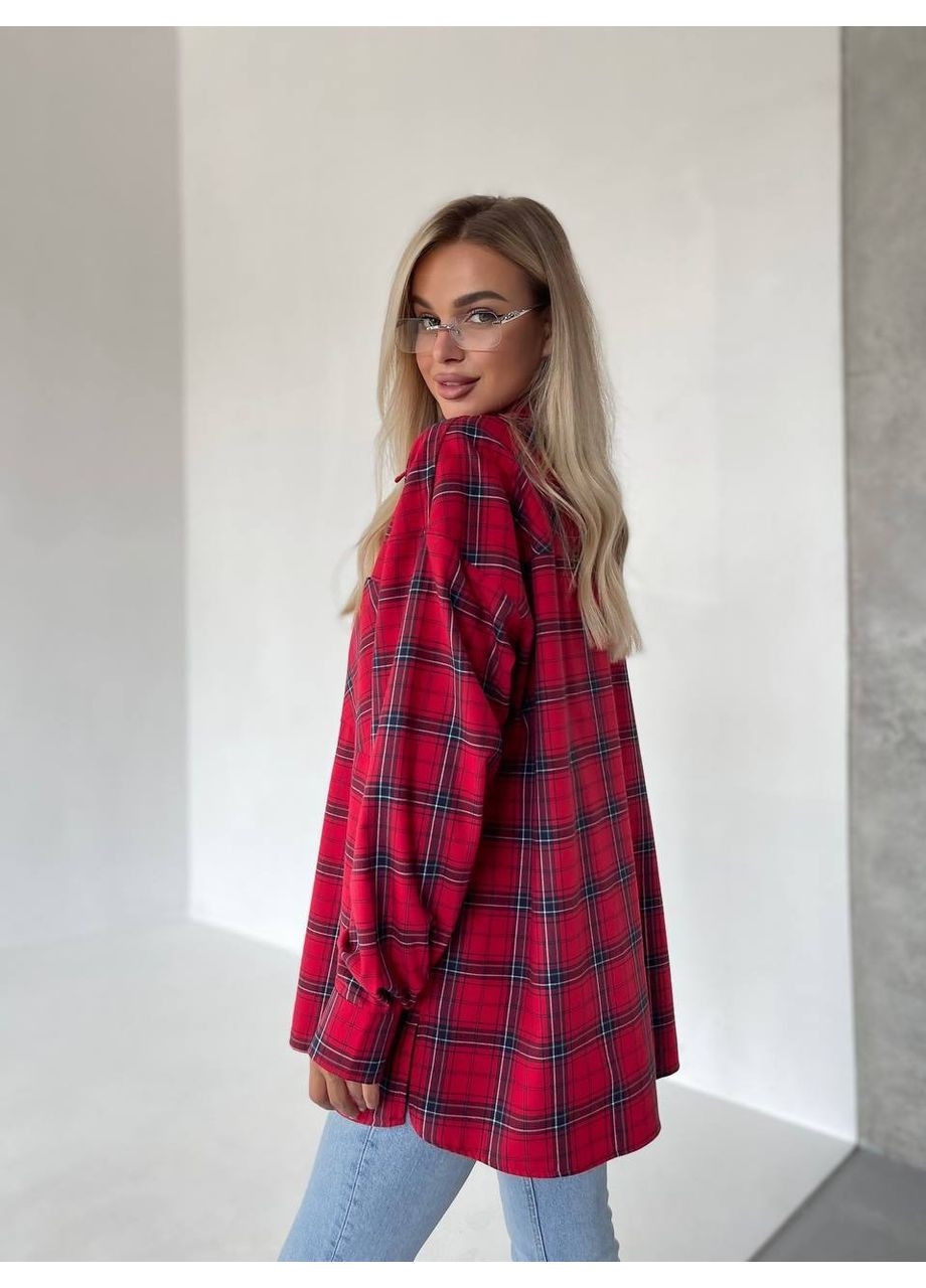 Красная рубашка Fashion