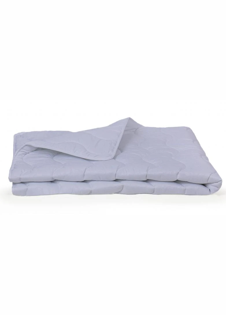 Набор шелковый №9034 Eco Light Gray Всесезонный Одеяло 172х205 + подушка 50х70 средняя (2200005995815) Mirson (293655444)
