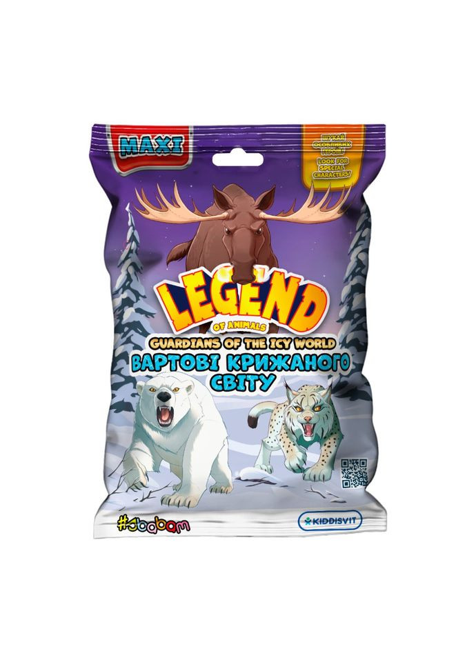 Стретч-игрушка в виде животного "Стражи ледяного мира" 67/CN24 серии Legend of animals #sbabam (365631026)