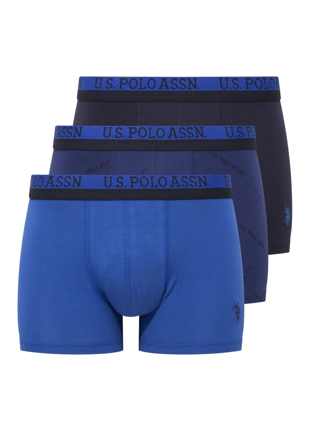 Набір (3 шт) трусів-боксерів чоловічих U.S. Polo Assn. 80522_2 (317182465)