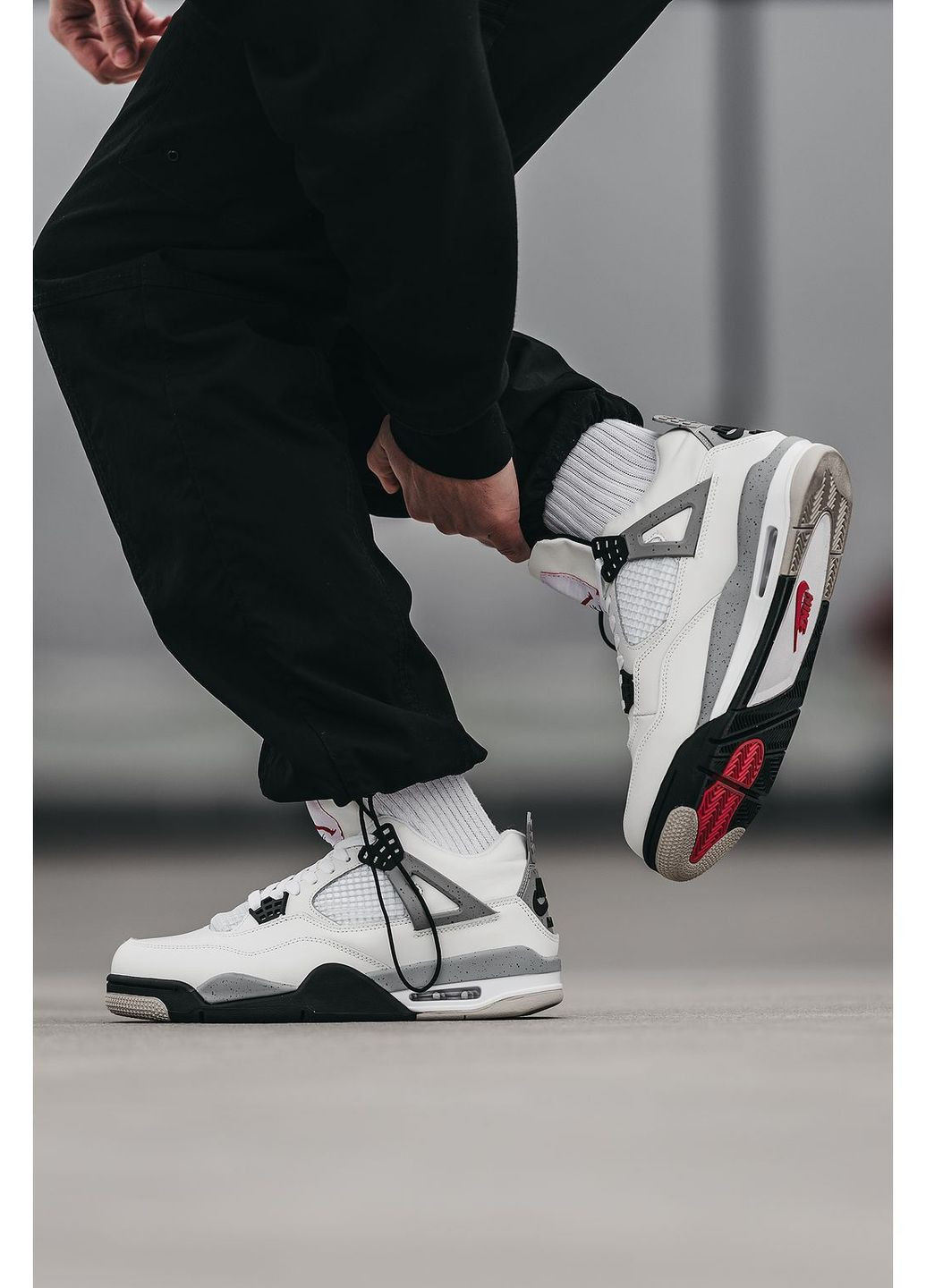 Белые кроссовки мужские No Brand