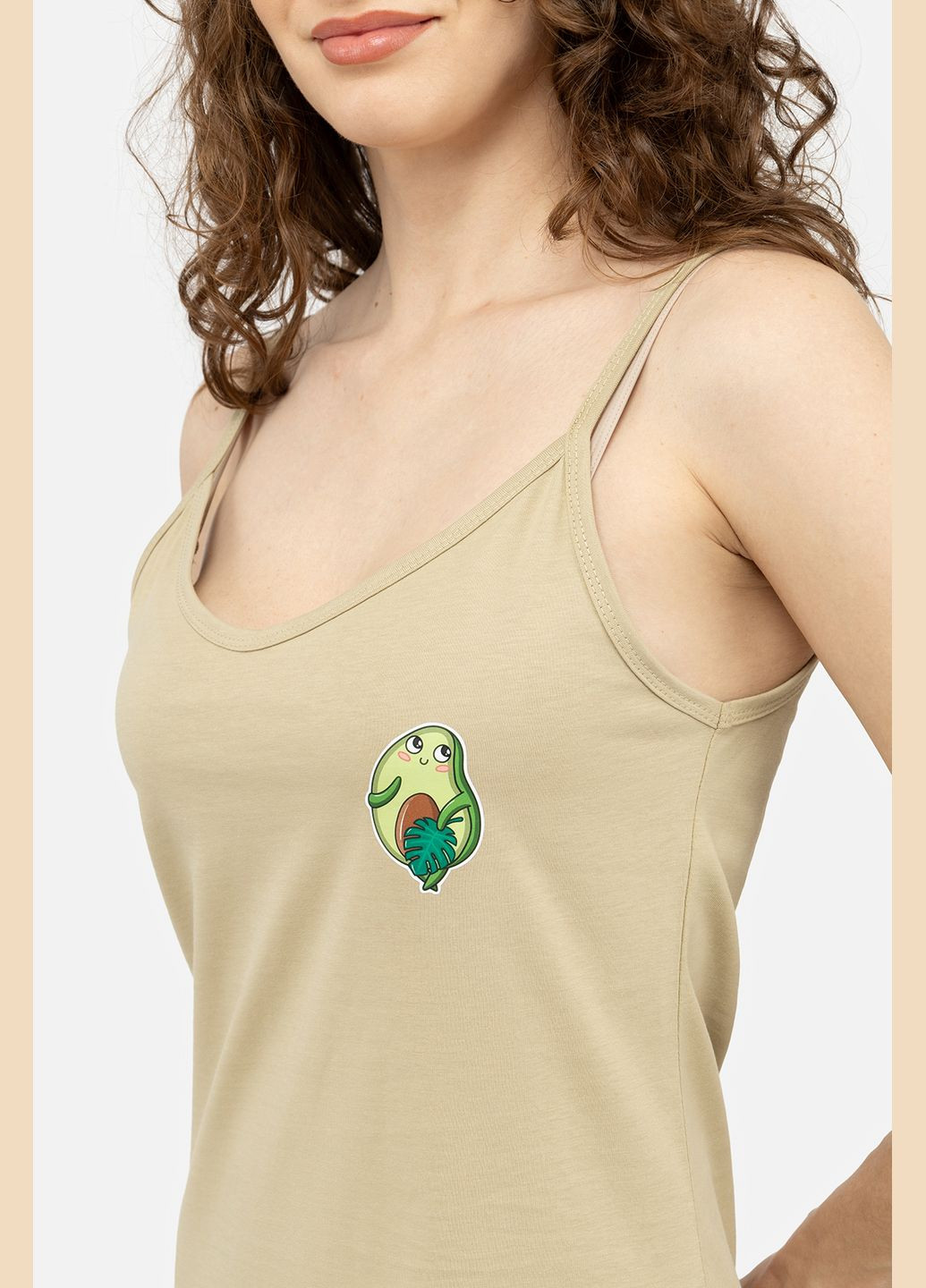 Женская ночная рубашка цвет оливковый ЦБ-00244128 Yuki (285800219)