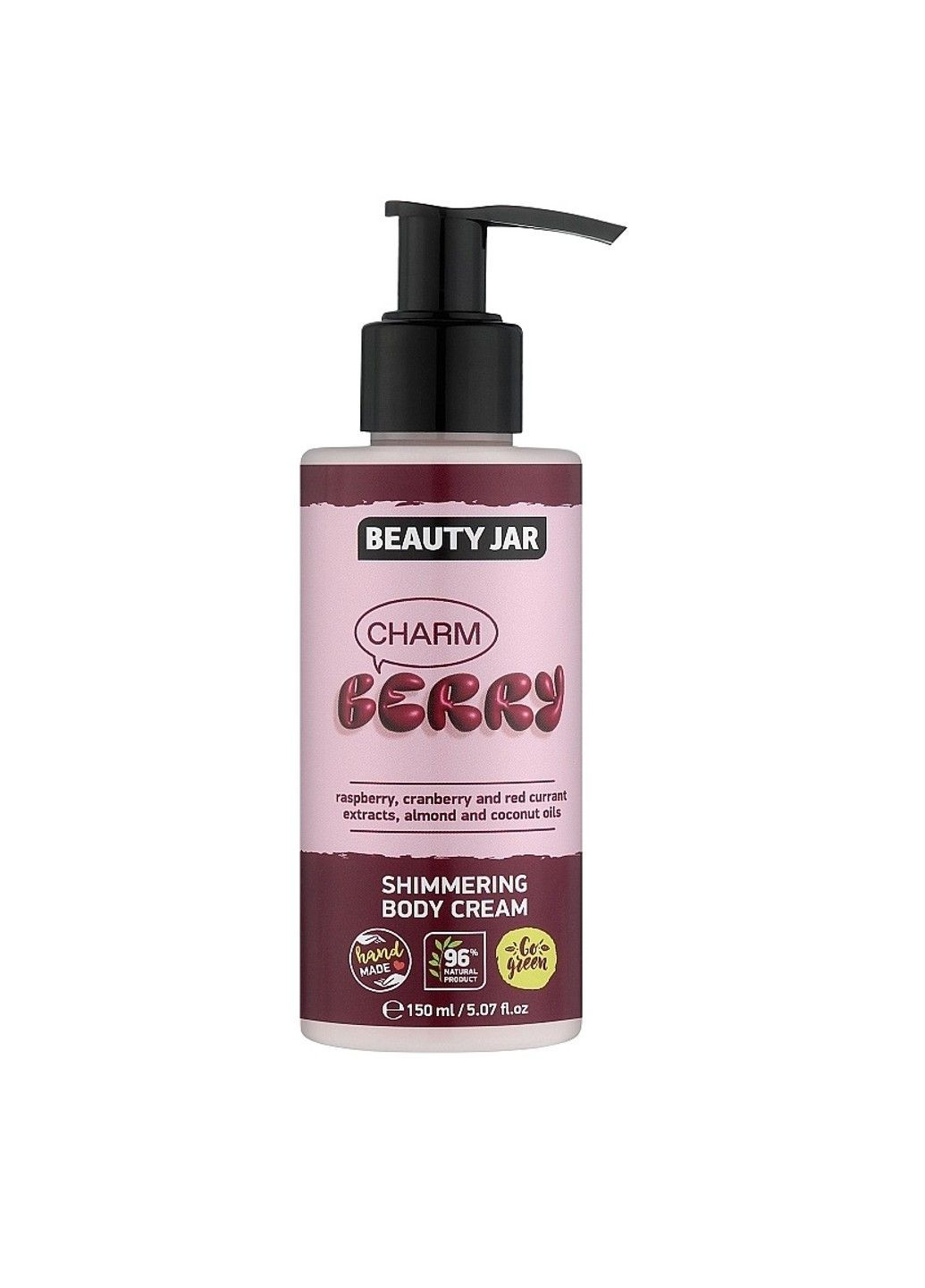 Beauty Jar Мерцающий крем для тела Шарм-ягодка 150 мл — Крем, Латвия (298056365)