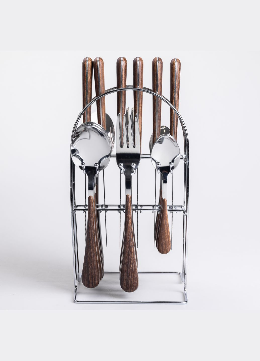 Набір столових приборів 24 предмети на 6 персон, срібло Yiwu (324234898)