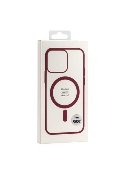 Чехол NEW TPU with Magsafe для iPhone 15 Pro Max Цвет Red Color Apple iPhone 15 Pro Max 2023 (335874488)