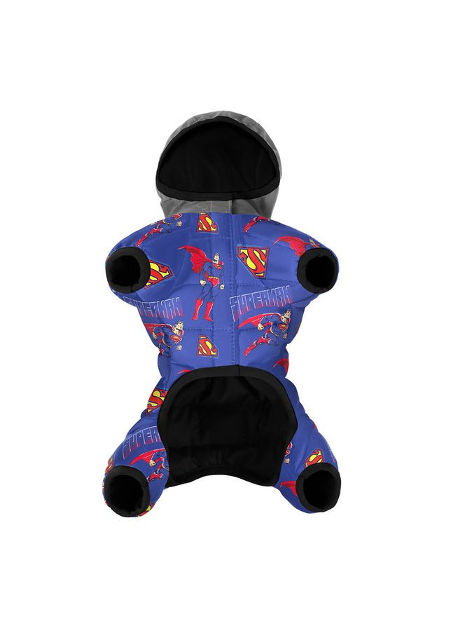 Комбинезон для собак Clothes рисунок "Сила Супермена", В 69-72 см, С 41-44 см [CD] WAUDOG (367859774)