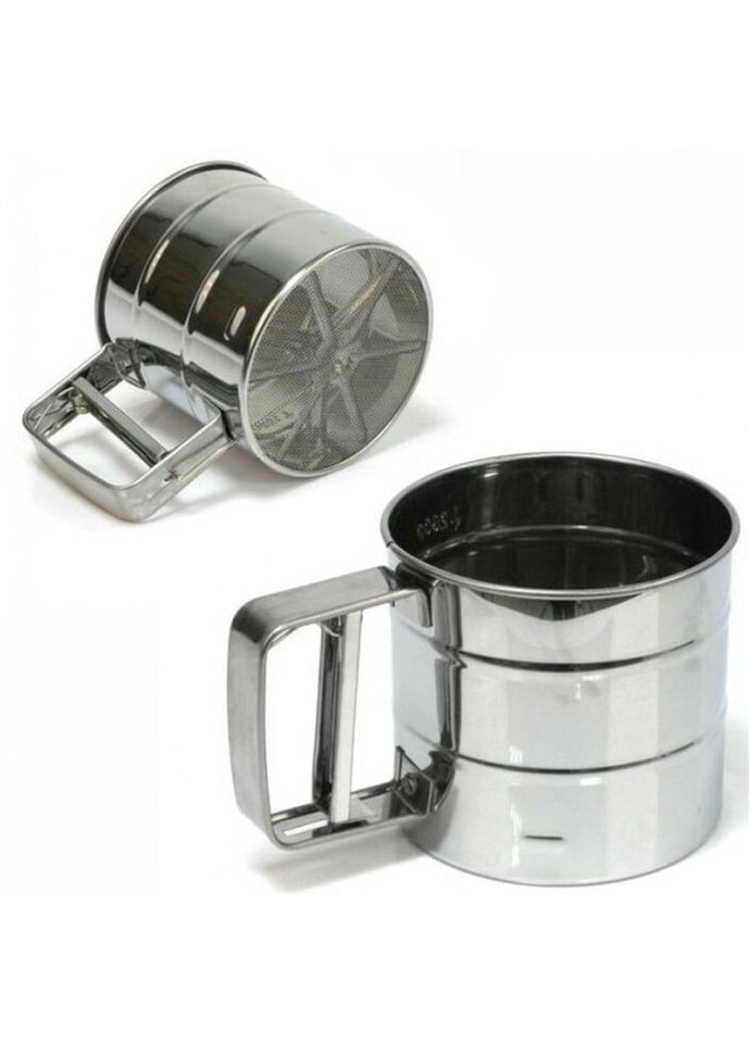 Кухоль, сито для борошна BH, 7740 350 мл сірий Bohmann (324268188)