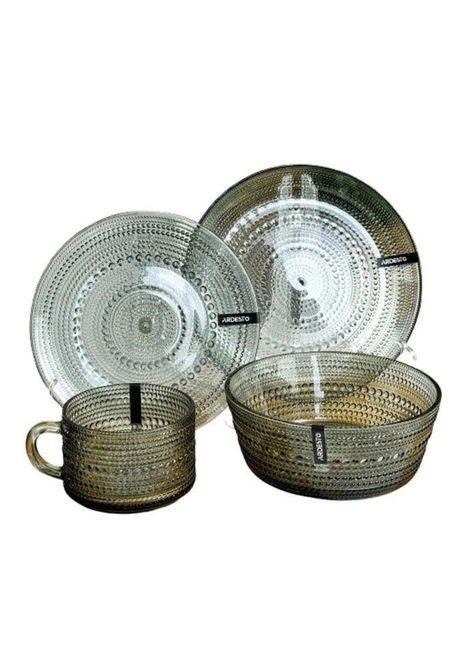 Сервіз столовий Verbena IP-0056 13 сірий предметів Ardesto (328407296)