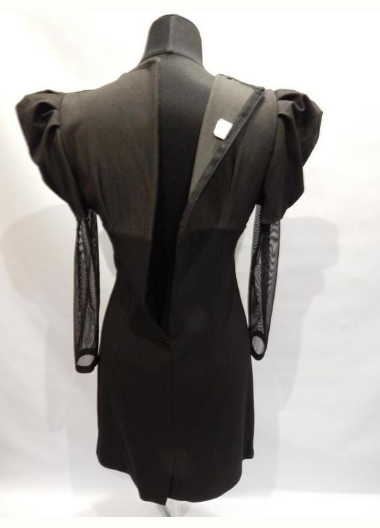 Черное деловое платье женское 4648р. 045tp (только в указанном размере, только 1 шт.) No Brand