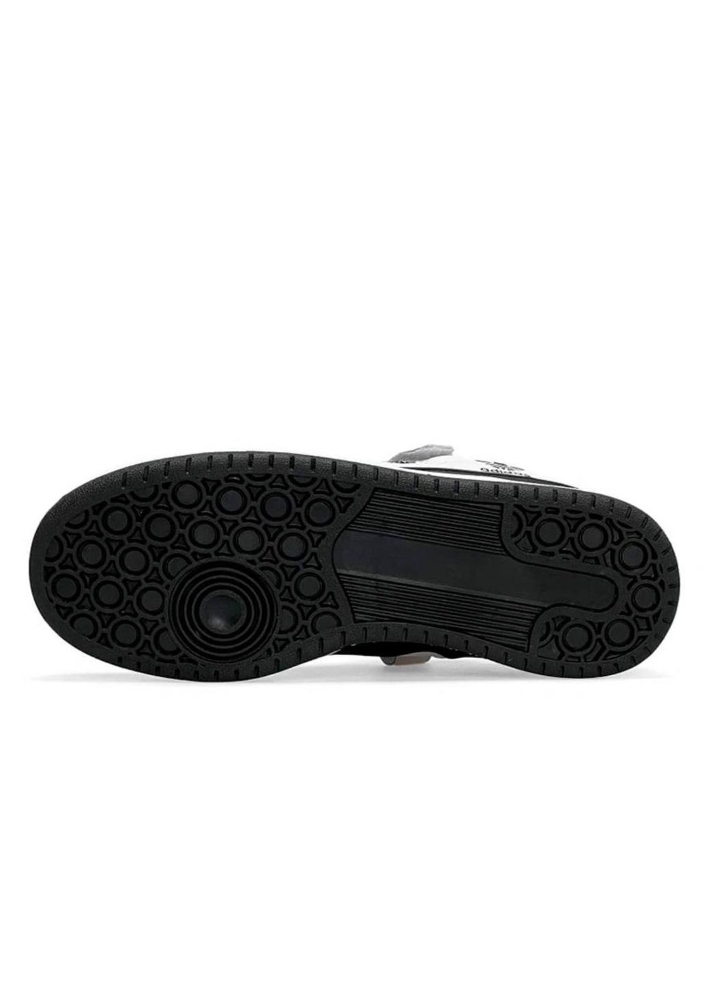 Чорно-білі всесезонні кросівки adidas forum white black No Brand Campus Grey White