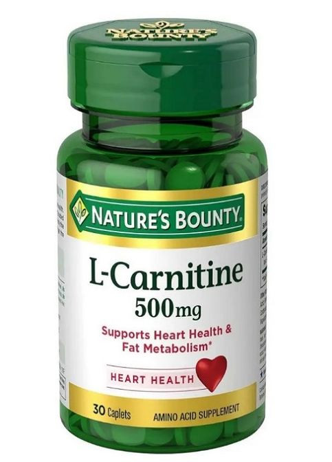 L-Carnitine 500 mg 30 Caplets Nature's Bounty (295045414)