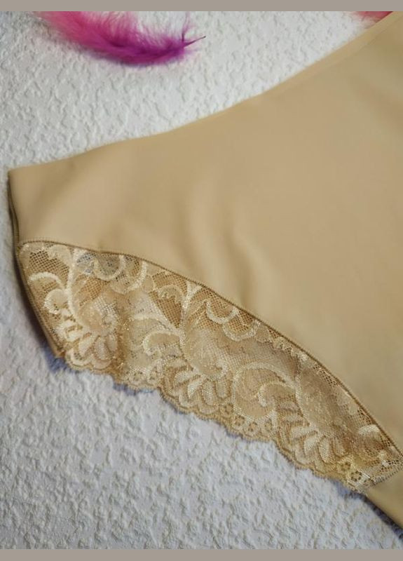 Женские трусишки черные с гипюром fara Wolbar (369612942)