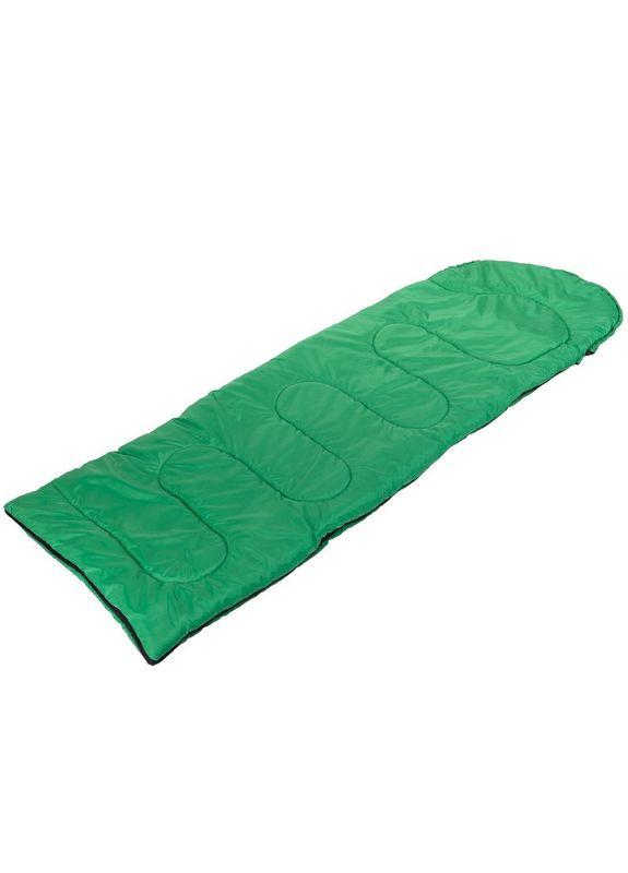Спальный мешок одеяло с капюшоном (PL, нап.неткан.волокно, 1250г р-р 195+40х74см, t+5к+22, Зеленый) (SY-4142_Зеленый) Champion (361433643)