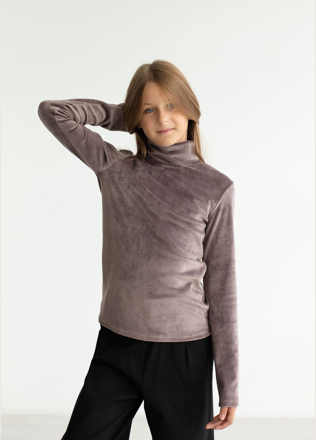 Гольф велюровый "Cool" (мокко) OlaN (327414289)