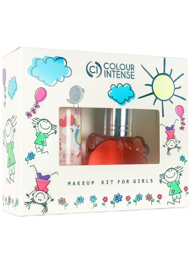Набір косметичний Makeup Kit №02: Туалетна вода, 16 мл + Бальзам для губ, 5 г Colour Intense 4823083020712 (328398184)
