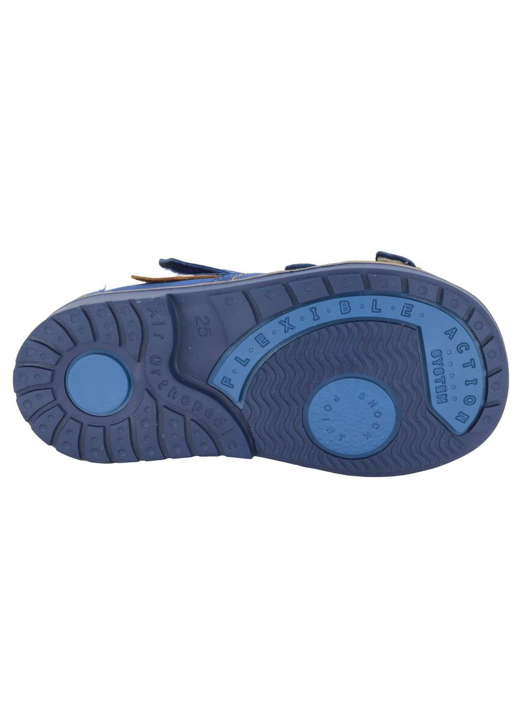 Cандалії 2001 для хлопчиків темно-сині, нубук. Розмір Topitop (366326738)