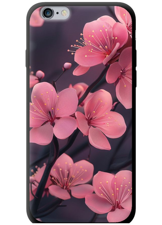TPU чехол 'Пурпурная сакура' для Endorphone apple iphone 6 plus (291885322)