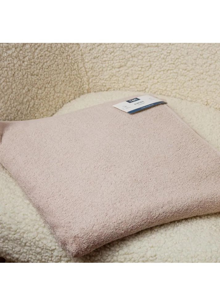 Полотенце банное Aurora Р-04179_29748 70х140 см латте ТЕП комбинированный