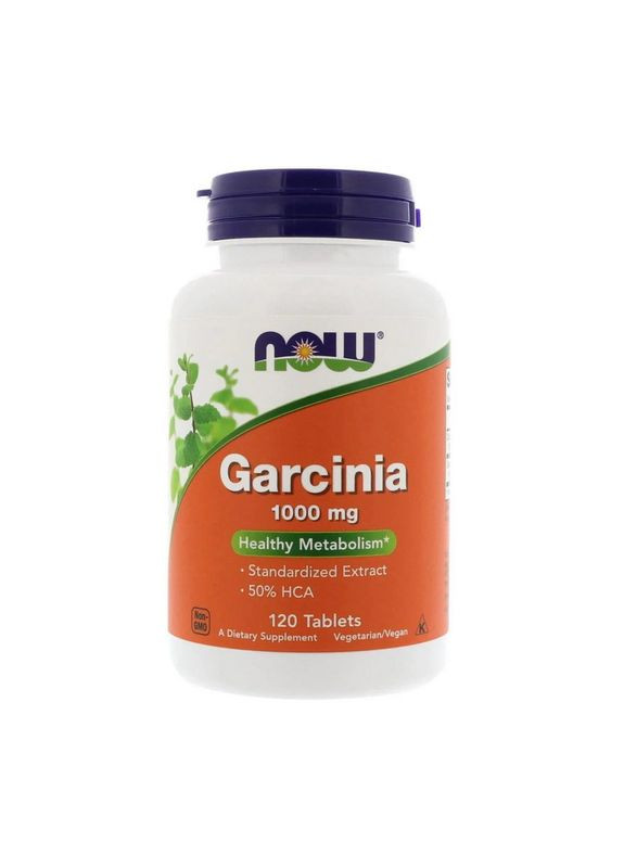 Экстракт Гарцинии камбоджийской Garcinia 1000 mg 120 tabs Now (278268868)