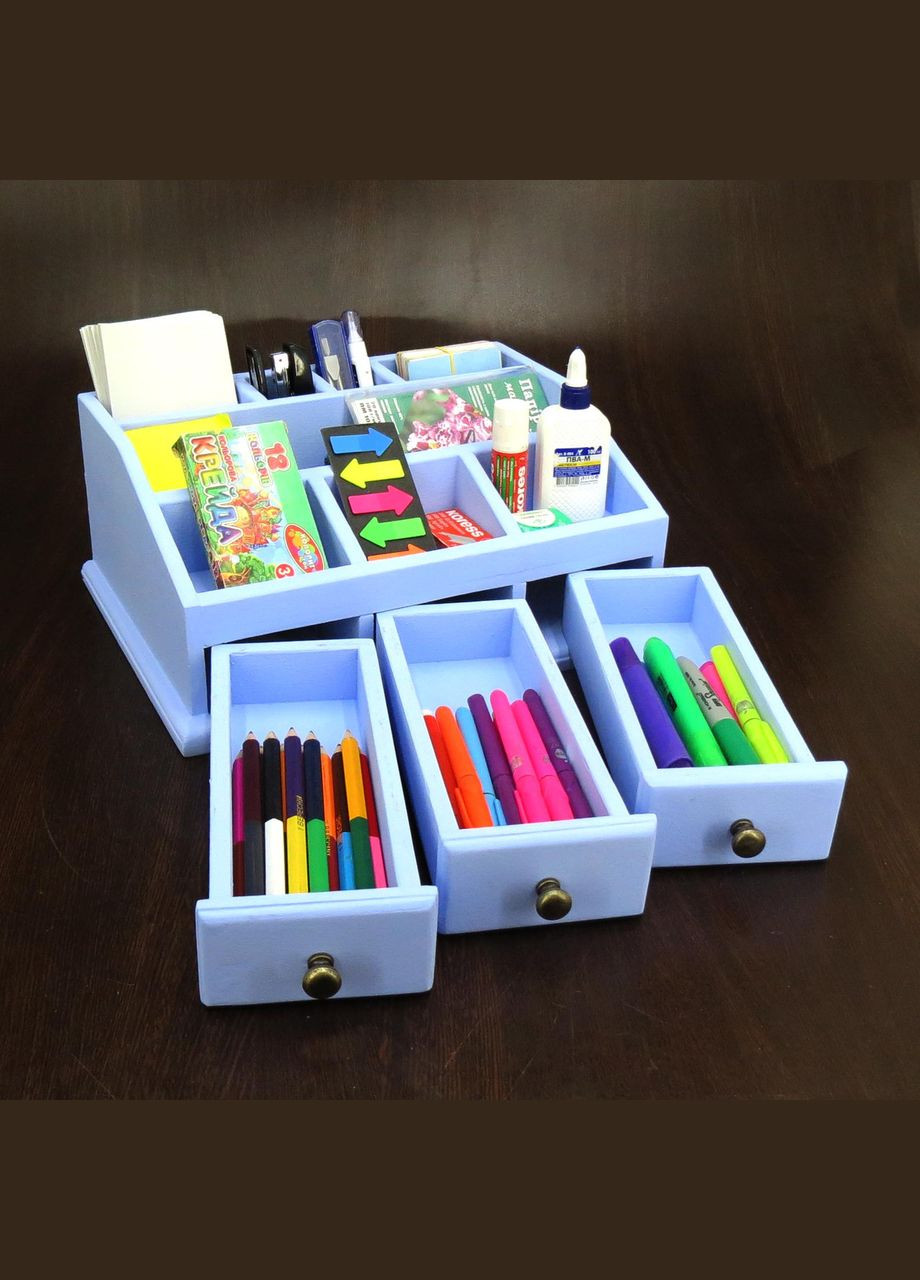 Настольный органайзер из дерева Ректор ирис (КНЦ-002052) No Brand (328228332)