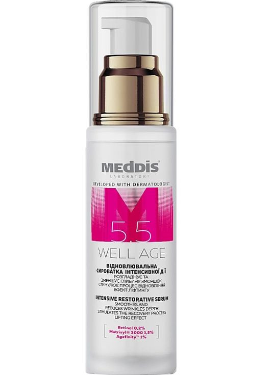 Восстановительная сыворотка интенсивного действия Well Age Menopause Intensive Restorative Serum 50ml (1460543-34921858) MedDis (368667624)