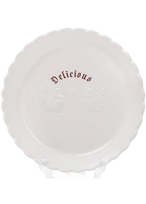 Блюдо керамическое "Тоскана" Family DELICIOUS Ø28см с объемным рисунком Bona (372173052)