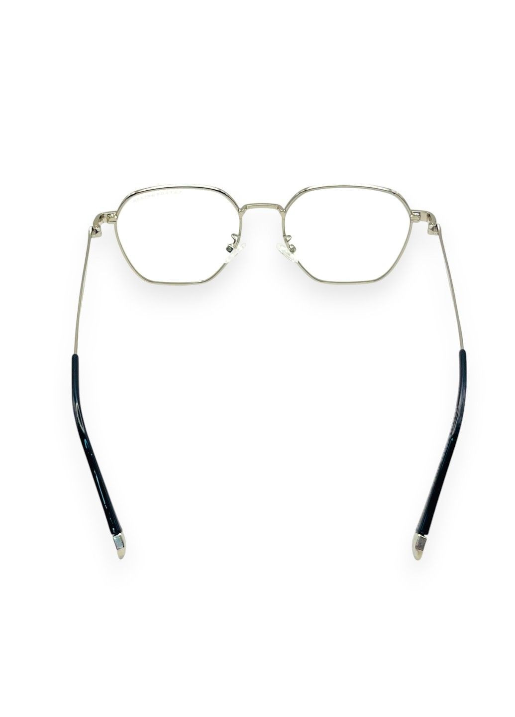 Комп'ютерні окуляри сріблясті, квадратної форми, унісекс No Brand (307063937)