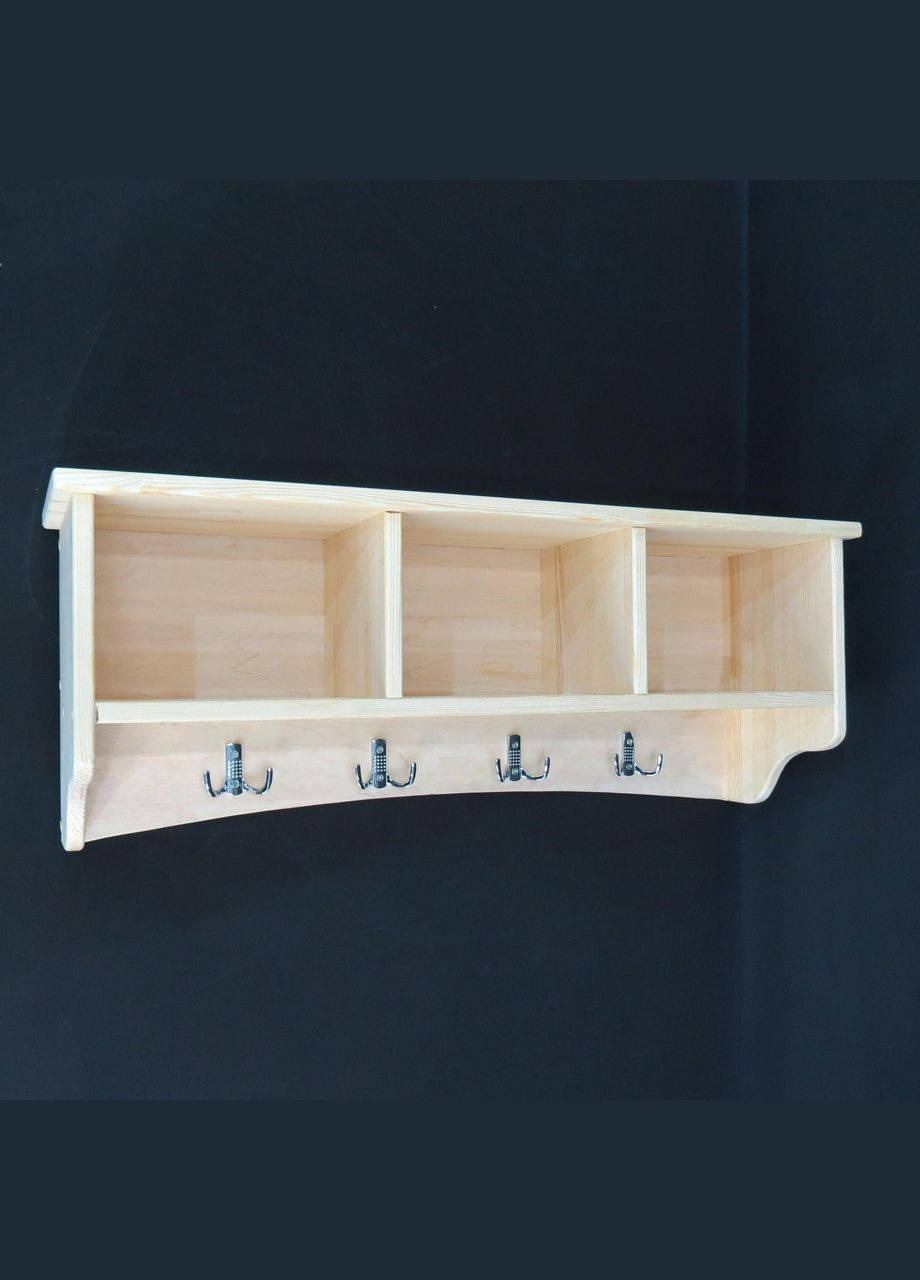 Вешалка для одежды из дерева Эйджакс бланже (ВДО-004501) No Brand (327849421)