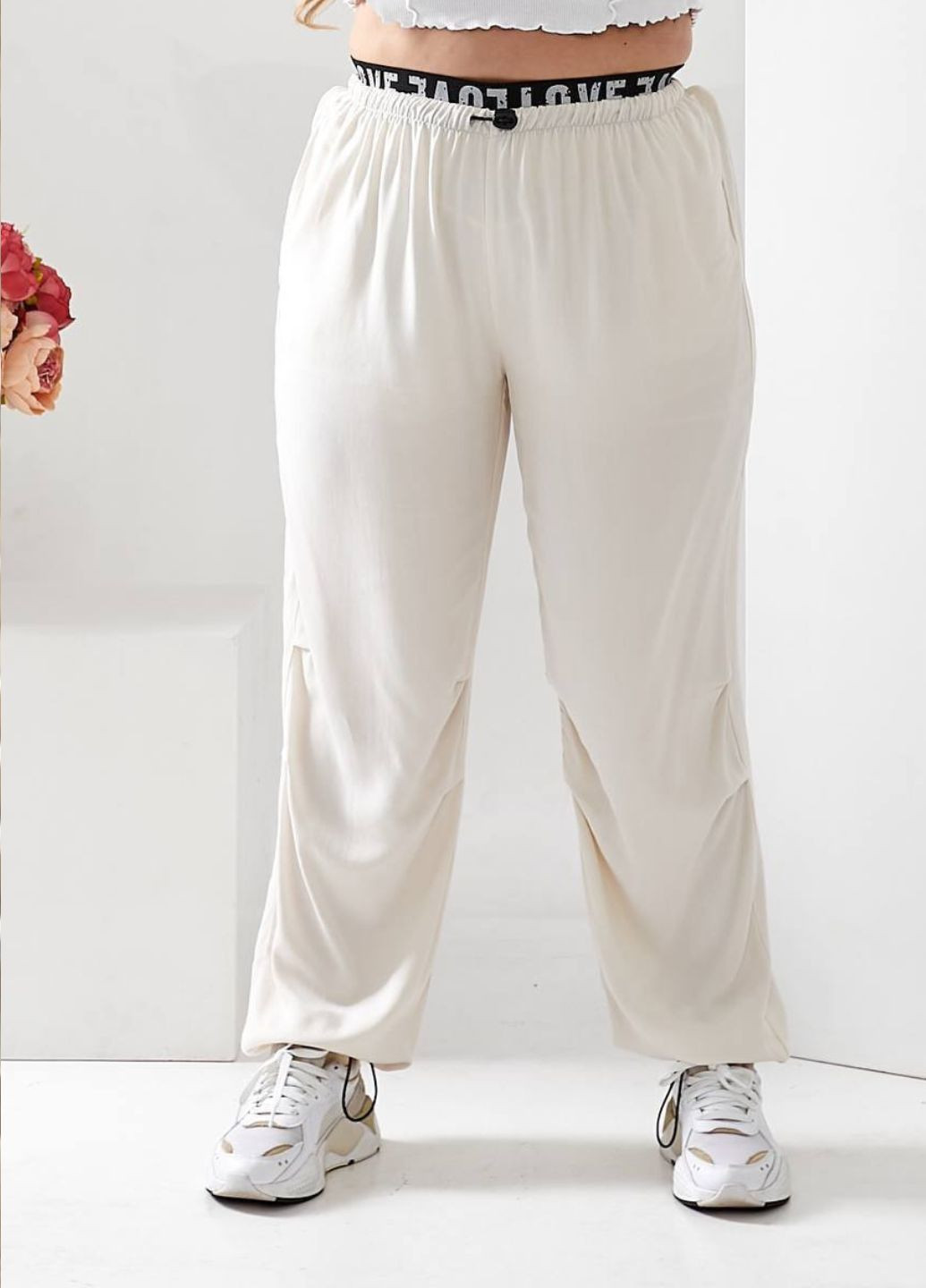 Женские повседневные брюки с резинкой No Brand (294085839)