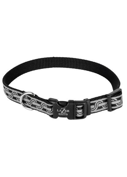 Светоотражающий ошейник для собак Lazer Brite Reflective Collar 1.6х3046 см черное звено (76484643118) Coastal (279566898)