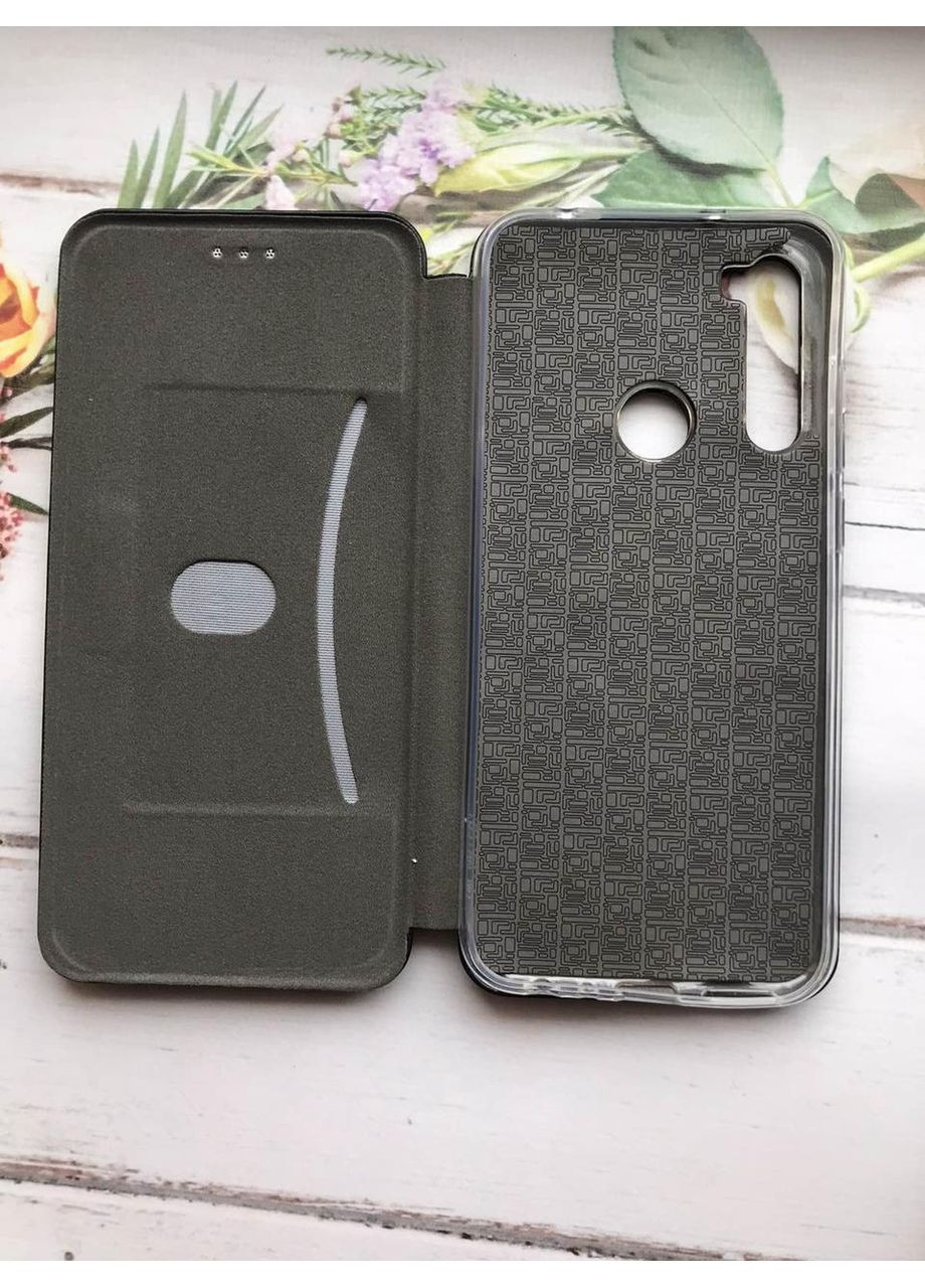 Чохол-книжка з малюнком для Xiaomi Redmi Note 8T Чорний:: Сердечка жовті (принт 259) Creative (360710878)