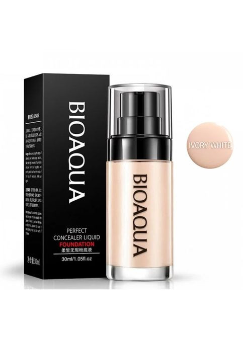 Тональный консилер для лица Perfect №02 Ivory white 30 мл Bioaqua (326067441)