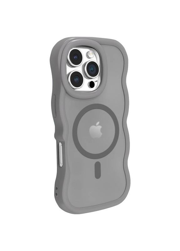 Чохол на iPhone 16 Pro Max / для айфон 16 про макс з функцією магсейф MagSafe фігурний Black Epik (360637778)