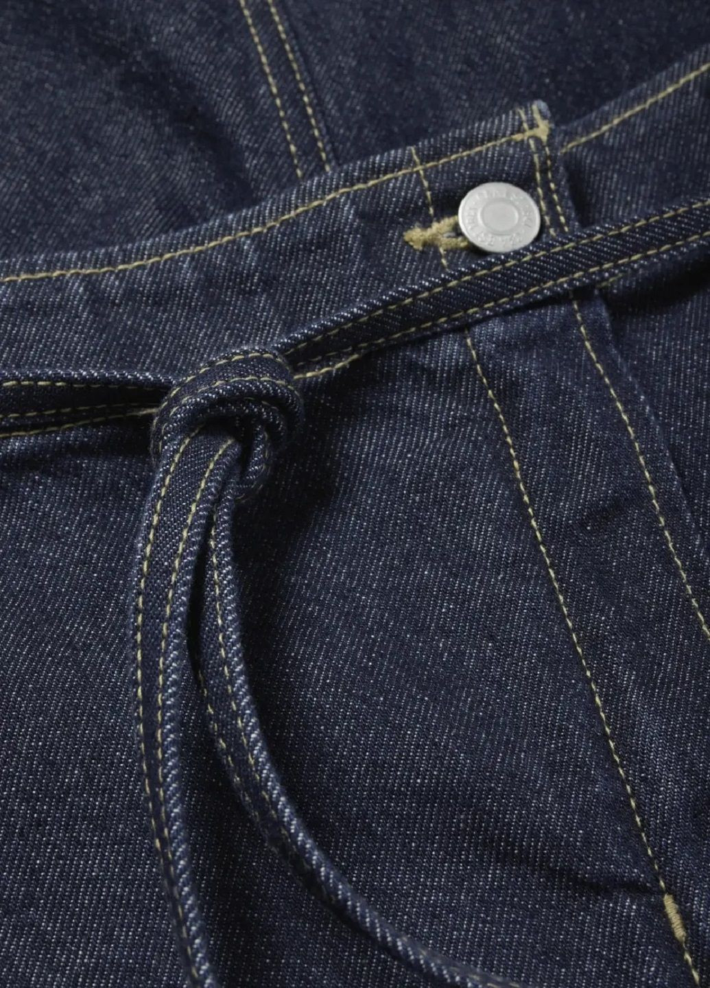 Темно-синяя однотонная юбка C&A