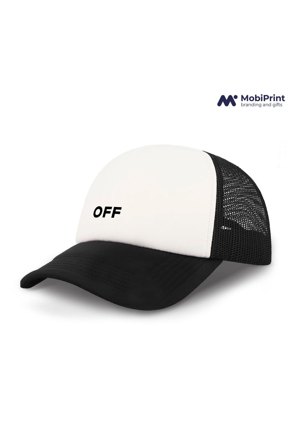 Кепка Snap Mesh Off Белый (9274-4102-WT) MobiPrint (292866110)