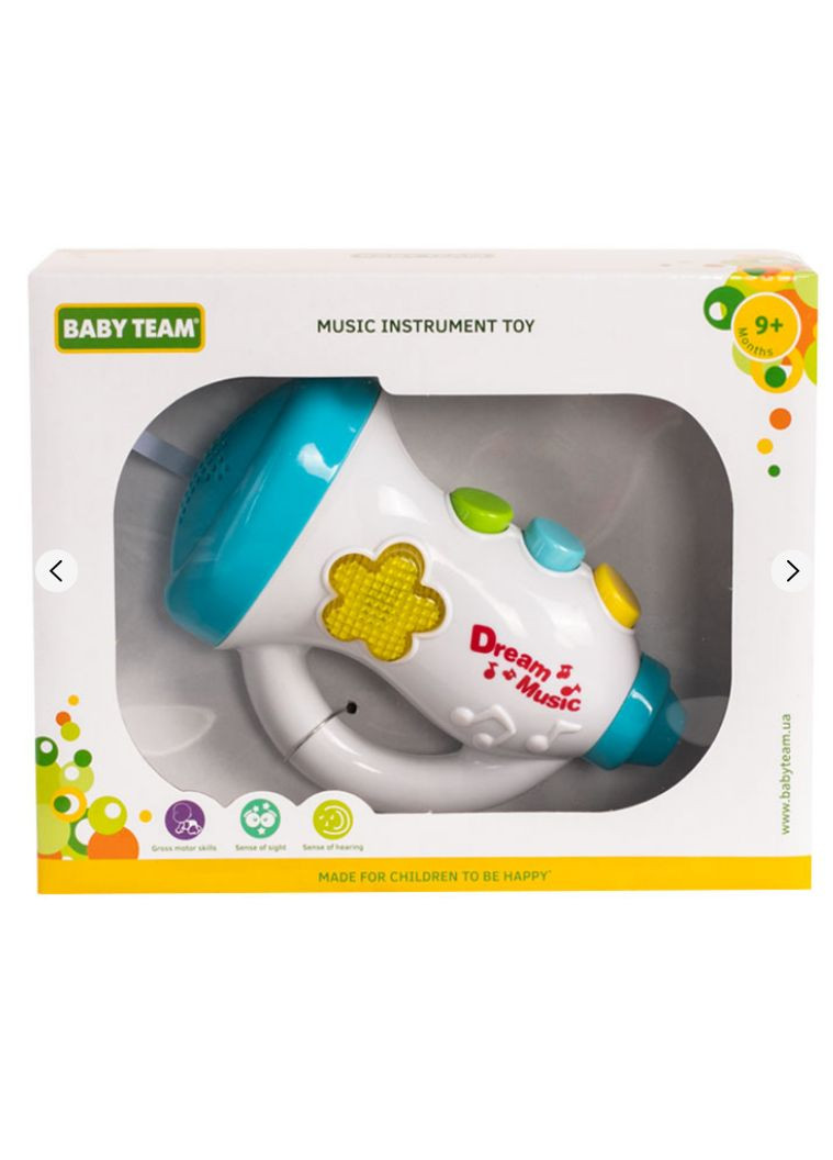 Дитяча музична іграшка "Труба" 8625_труба, світлові та звукові ефекти No Brand (339779680)