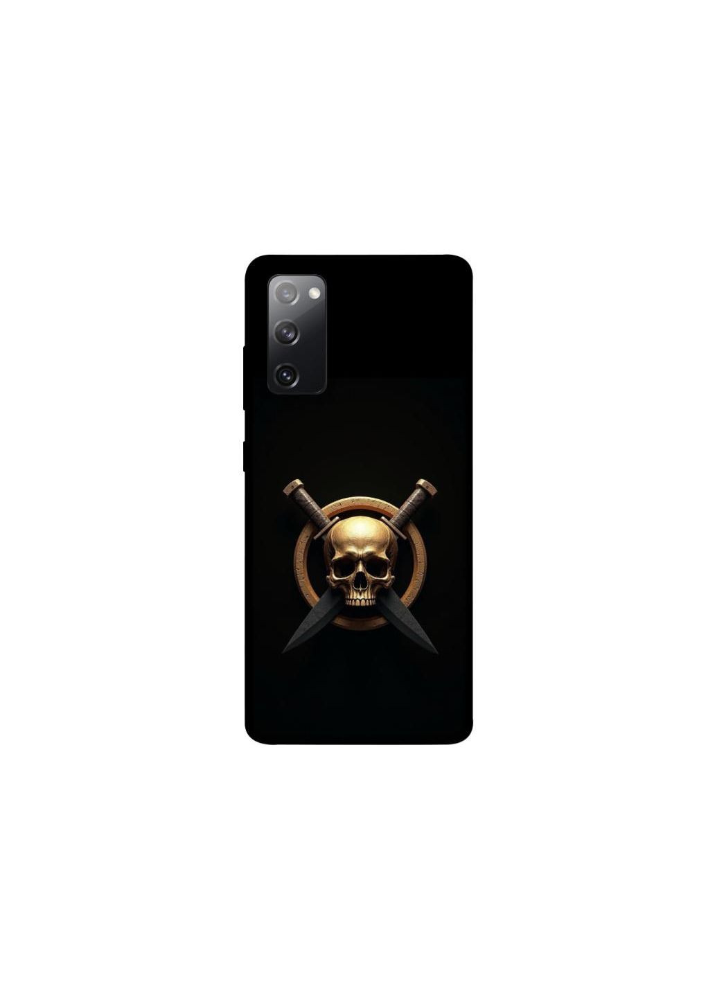 Чохол на Samsung Galaxy S20 FE Golden Skull Frontalka (354190163)