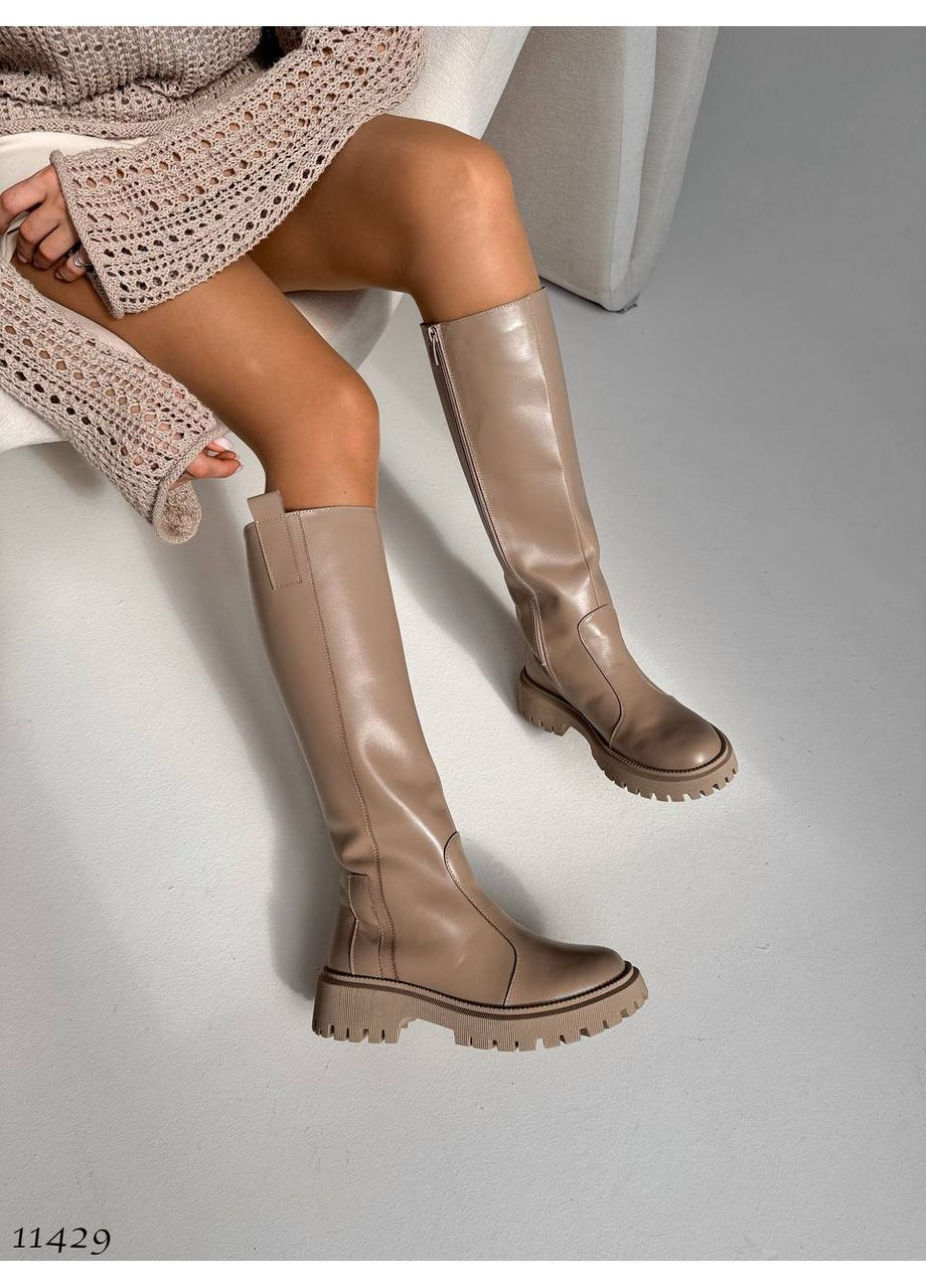 Зимові шкіряні чоботи Helen (368527974)