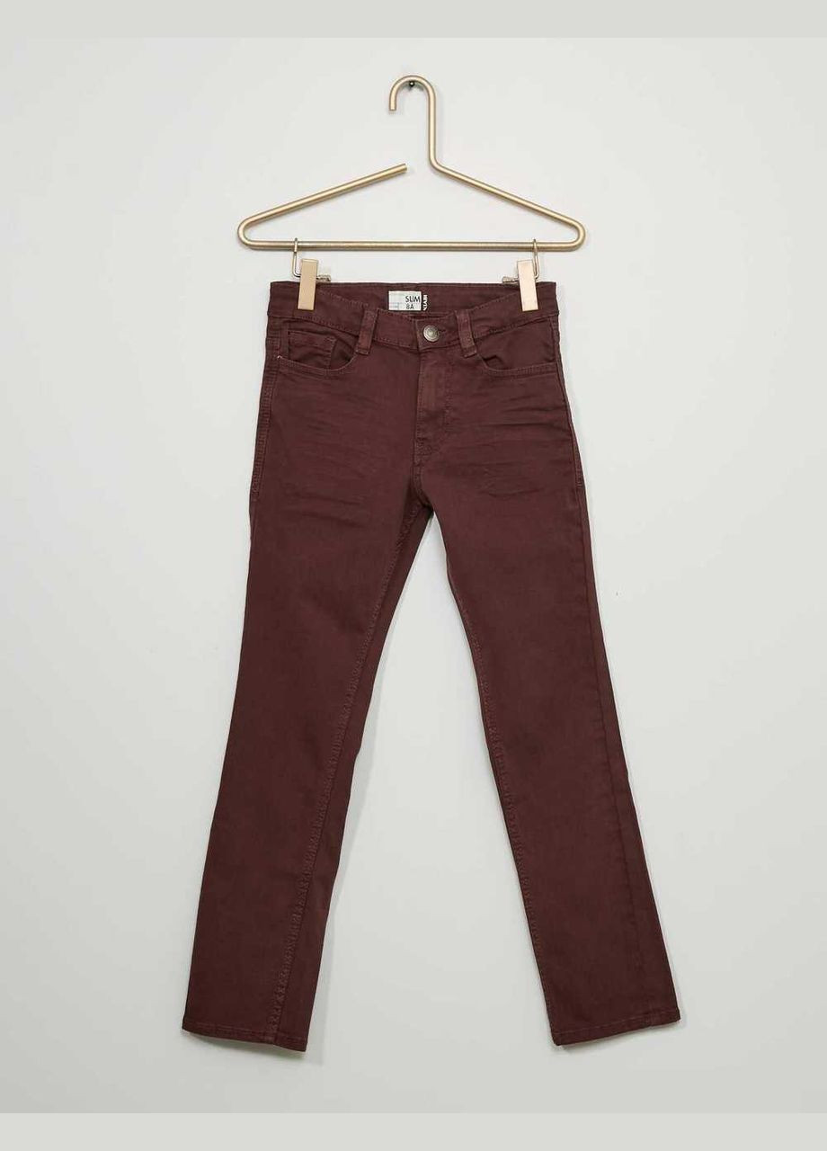 Терракотовые джинсы демисезон,терракотовый, Kiabi