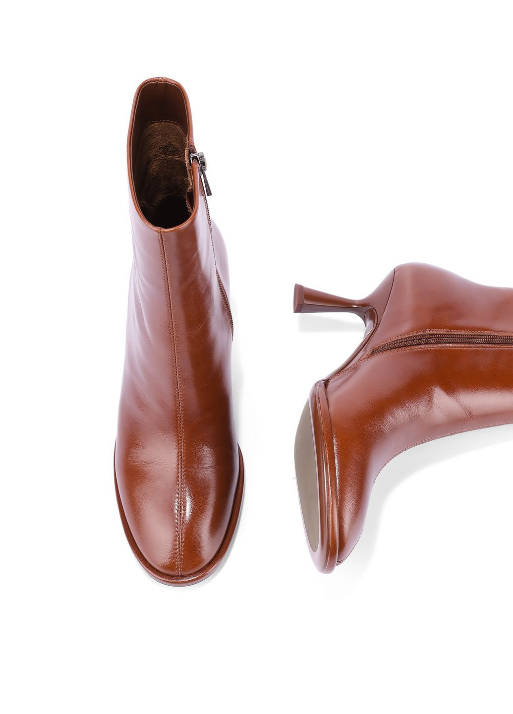 Жіночі Черевики G082-1601Q Коричневий Шкіра MIRATON (368754024)