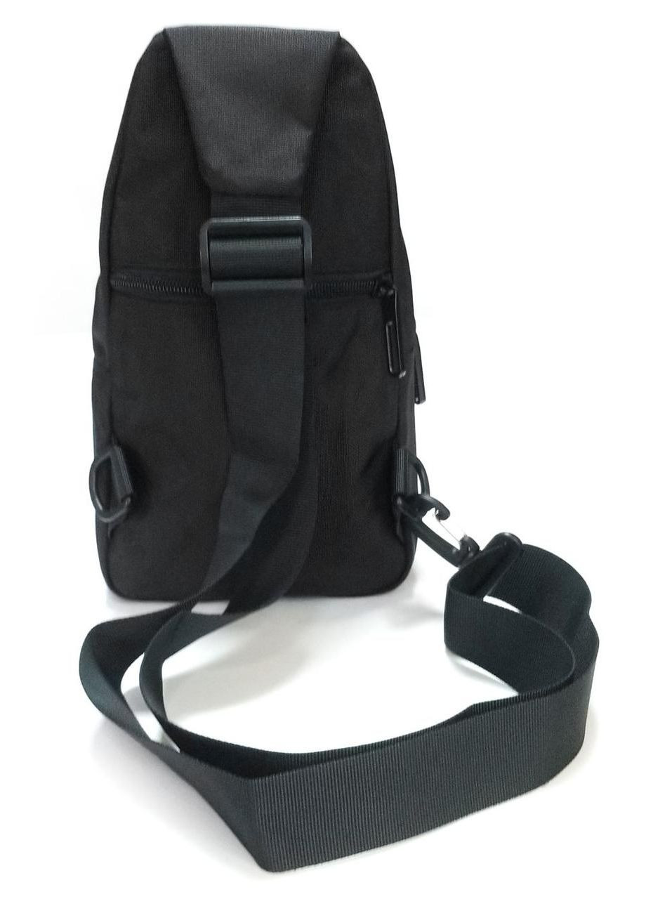 Чоловіча сумка тканинна чорна Lanpad (366293390)