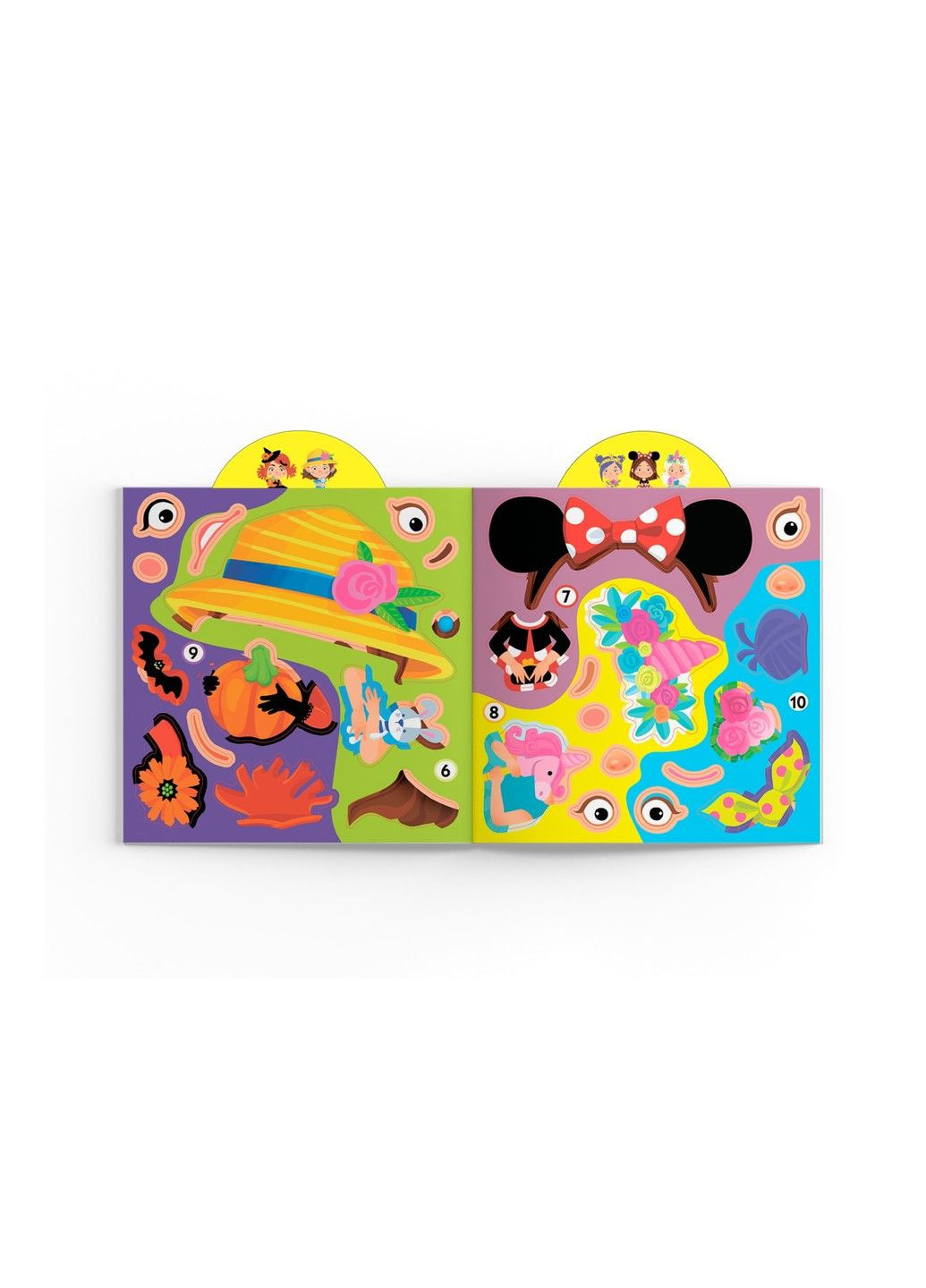 Развивающая игра. Модницы-подружки. 63 большие наклейки Crystal Book (318677916)