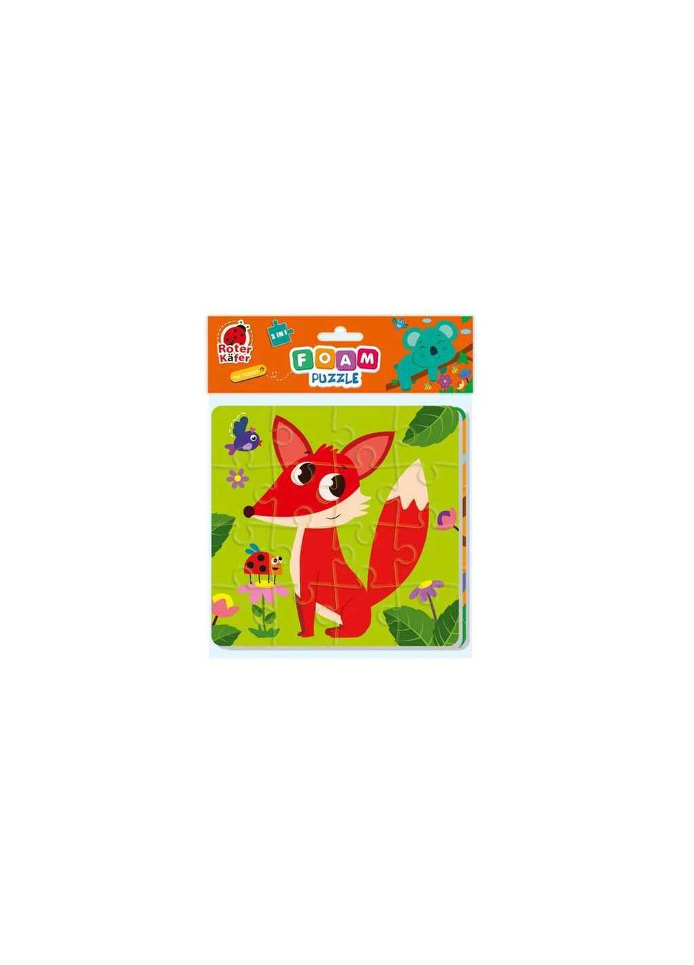 Пазлы Foam puzzles 2in1 "The Fuzzies" RK6050-01 Vladi toys (366546433)