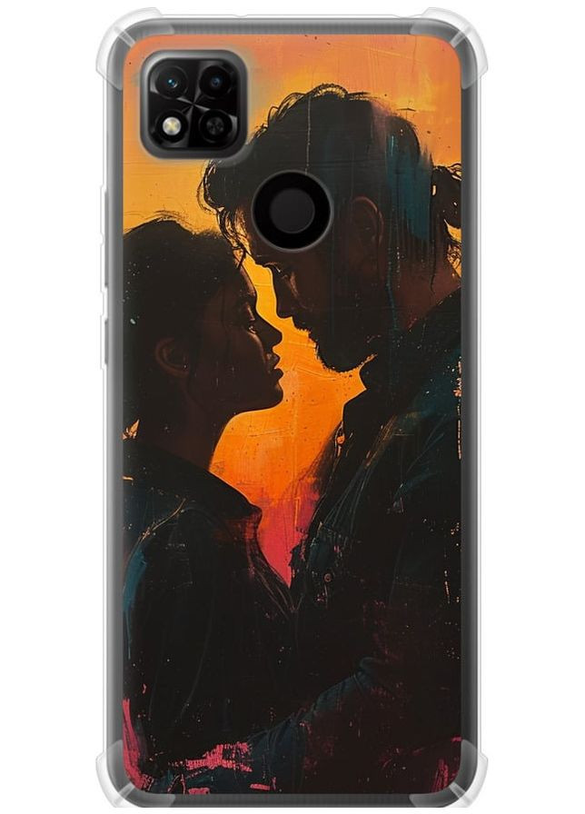 Силикон с усиленными углами чехол 'Любовь на полотне' для Endorphone Xiaomi Redmi 10A (286767934)