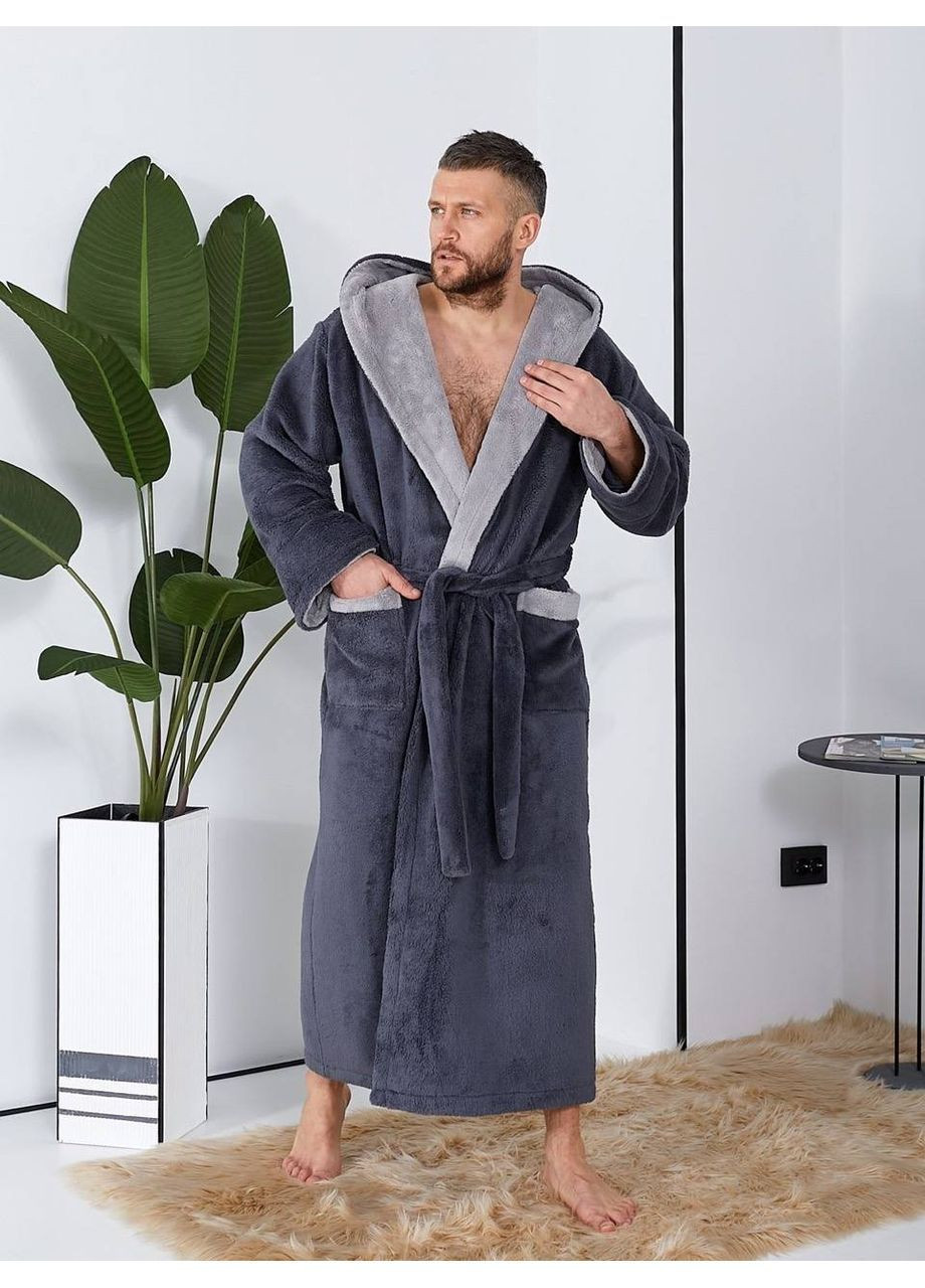 Чоловічий махровий халат Osoblyva (370546398)