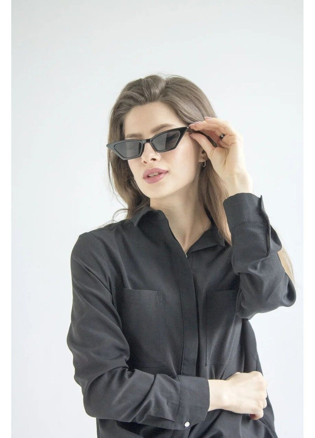 Cолнцезащитные женские очки 0005-1 BR-S (291984200)